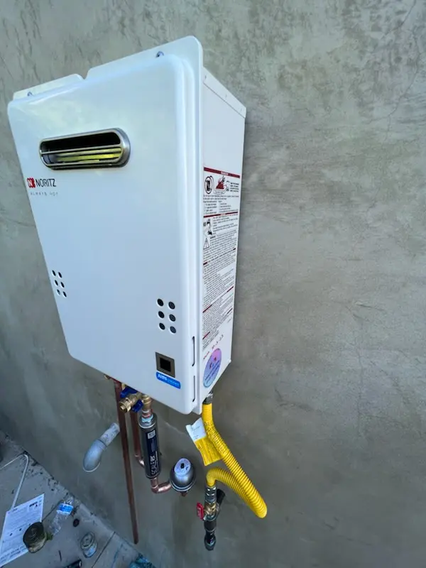 Tankless water heater installation for Wittes Corners homes